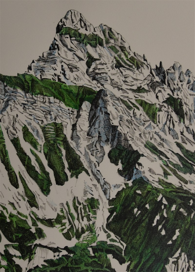 Nino Malfatti: Zimba, 2018, Lithografie