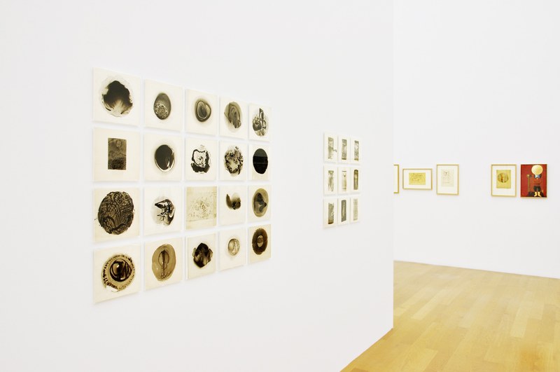 André  Thomkins, Blick in die Ausstellung (Foto: Ines Agostinelli)