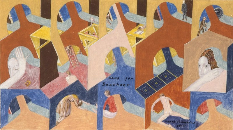 André  Thomkins: Haus für Bewohner (1965), (c: Prolitteris)