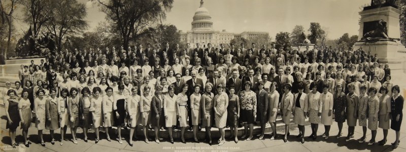 John F. Kennedy High School Senior Class, Washington D.C., 1966