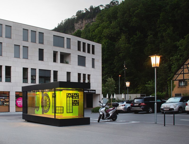 Gesamtansicht der Gassner-Installation (© Cornelia Hefel)