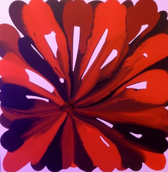 Elmar Mayer: „Ohne Titel", Acryl auf Leinwand