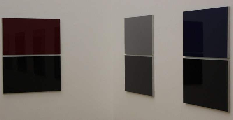 Blick in die Ausstellung von Walter Kölbl in der Remise Bludenz