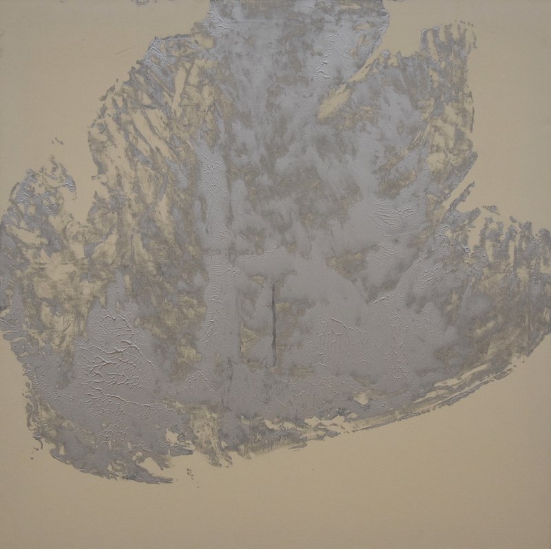 Thom Merrick: Dinosaur Footprint, 1998, Acryl auf Leinwand