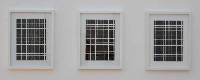 Eric Kressnig: Holzschnitt-Triptychon, 2015 (Fotos: Karlheinz Pichler)