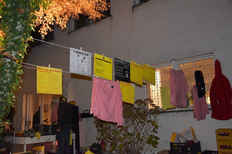 Impression vom Stand des kreativen Kochteams "Piet & Crew"