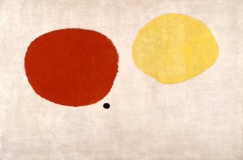 Joan Miró: Peinture (La magie de la Couleur), 1930, Öl auf Leinwand (The Menil Collection, Houston. Copyright: Successio Miro/ ProLitteris, Zürich)