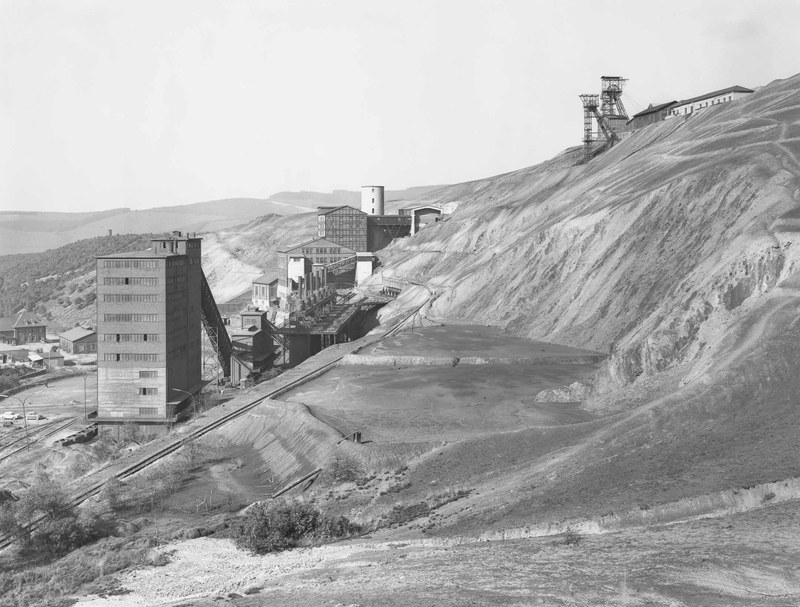 Bernd und Hilla Becher, Grube San Fernando, Herdorf, D, 1961, Silbergelatine-Abzug, 50x60 cm