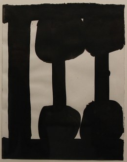 Markus Strieder: "Rom", 1994, Tusche auf Papier