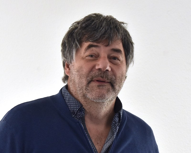 Künstler Hansjörg Quaderer (Fotos: Karlheinz Pichler)