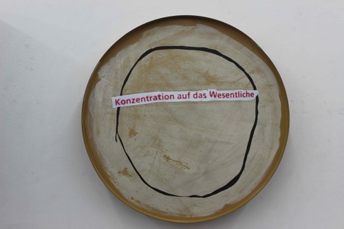 Bildstein/Glatz: "Konzentration auf das Wesentliche", Mischtechnik,2013