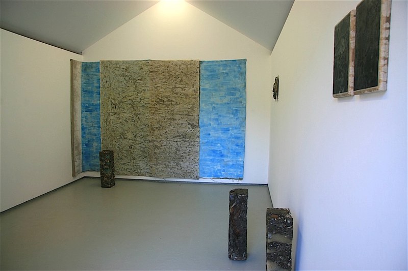 Alfred Graf: Blick in die Ausstelllung in der Station in Appenzell (alle Fotos: Karlheinz Pichler)