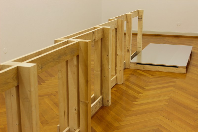 Walter Kölbl: Fibonacci Folge, Installation (Ausschnitt)