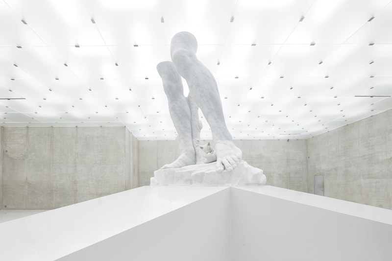 Adrián Villar Rojas: The Theater of Disappearance, 2017, Ausstellungsansicht 3. OG, Kunsthaus Bregenz (Foto: Jörg Baumann, © Adrián Villar Rojas, Kunsthaus Bregenz)