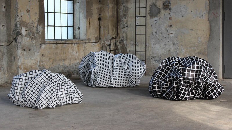 Esther Stocker: Ausstellungsansicht