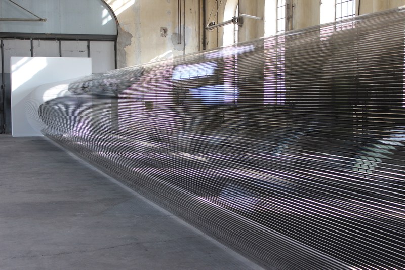 Zilvinas Kempinas: "The Tube" (Installationsansicht)