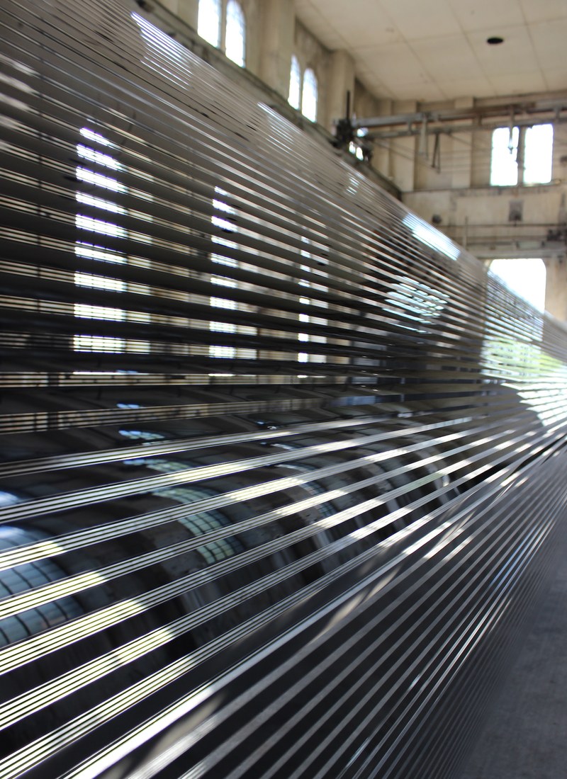 Zilvinas Kempinas: "The Tube" (Installationsansicht)