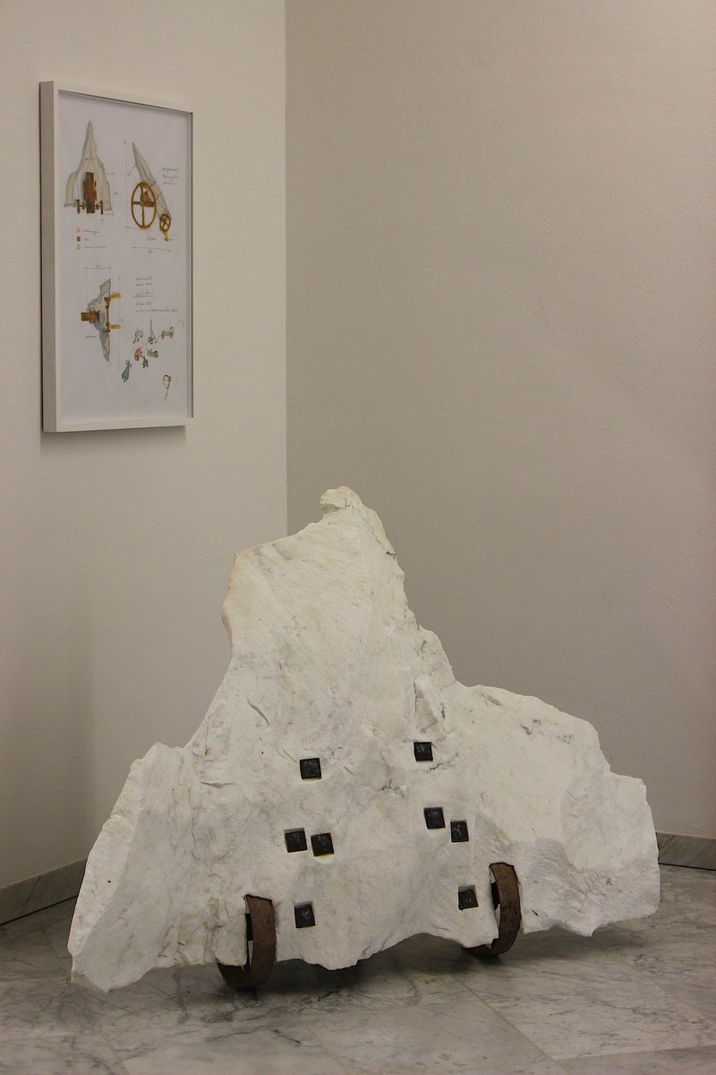 "Transportabler Berg" von Roland Adlassnigg