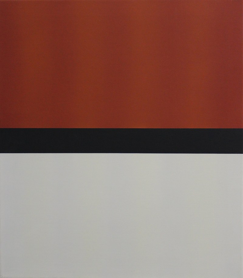Otto Reitsperger: "HH 113, Strömen". Öl auf Leinwand, 1998 (Fotos: Karlheinz Pichler)