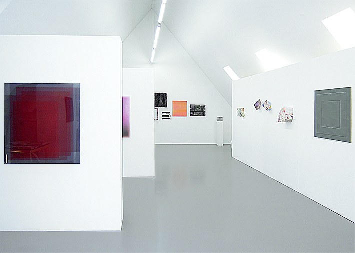Malerei und Farbkörper: Ausstellungsansicht