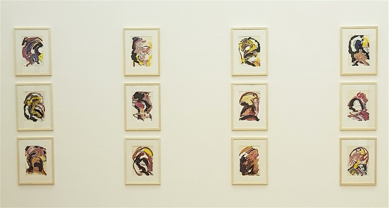 Michael Siegel: Mischtechniken auf Papier. 30 x 40
