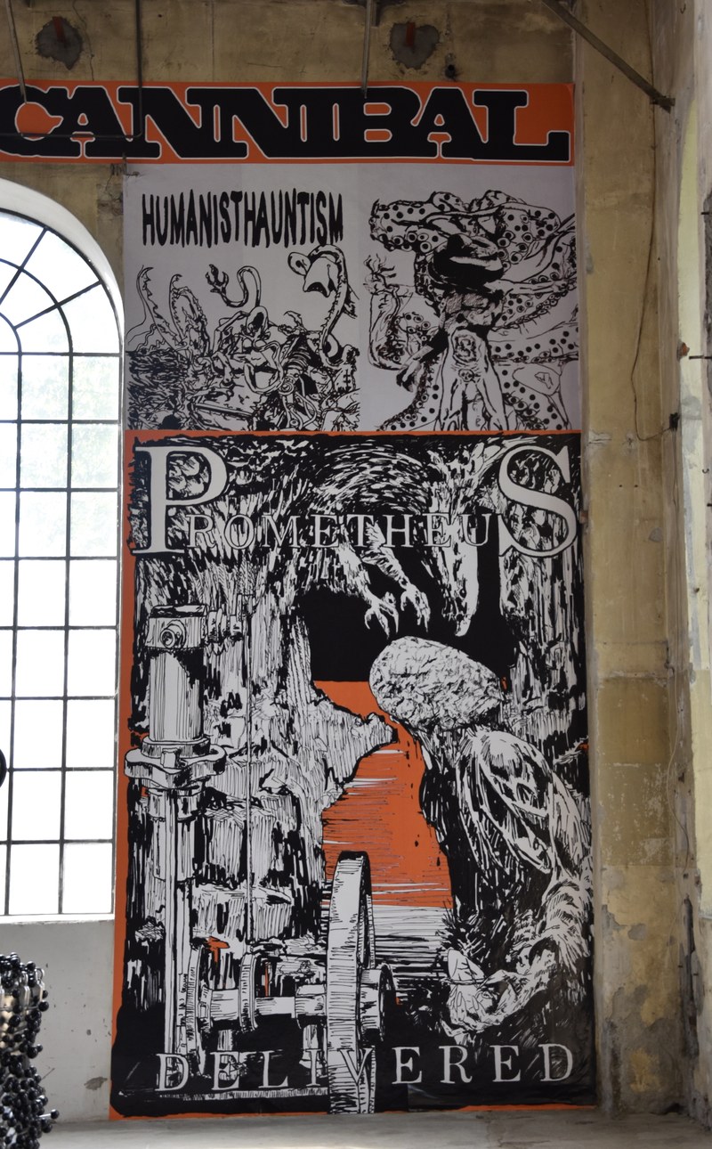 Thomas Feuerstein: Clubcannibal (Installationsdetail)