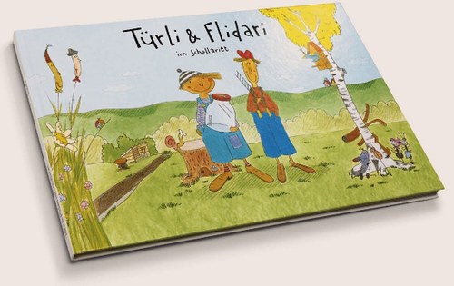 Buchcover zu "Türli & Flidari" im Schollariet