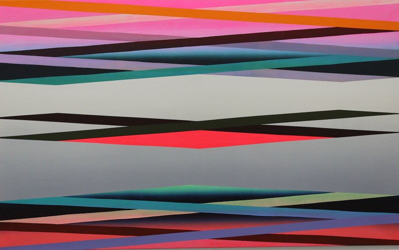 Ben Hübsch, 2013, Acryl auf Leinwand (Bild: Karlheinz Pichler)