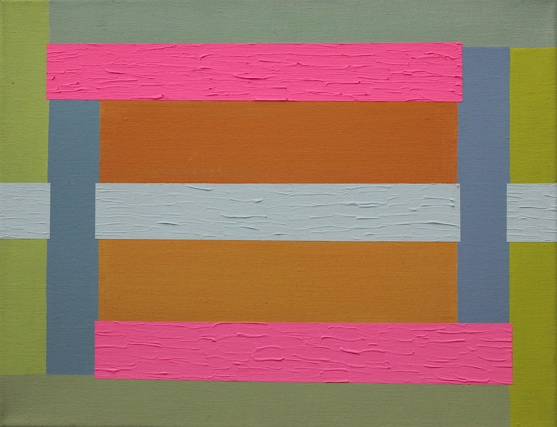 Ben Hübsch: B 250 2003-2013, Acryl auf Leinwand (Foto: Karlheinz Pichler)