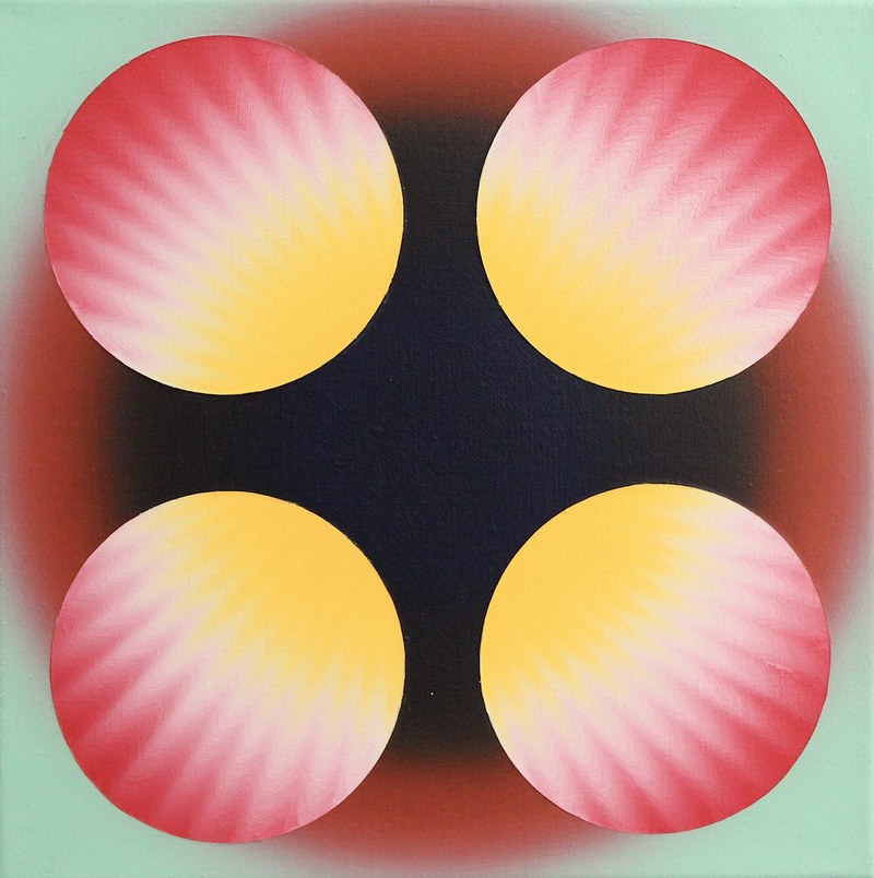Ben Hübsch B 552 2012, Acryl auf Leinwand (Foto: Karlheinz Pichler)