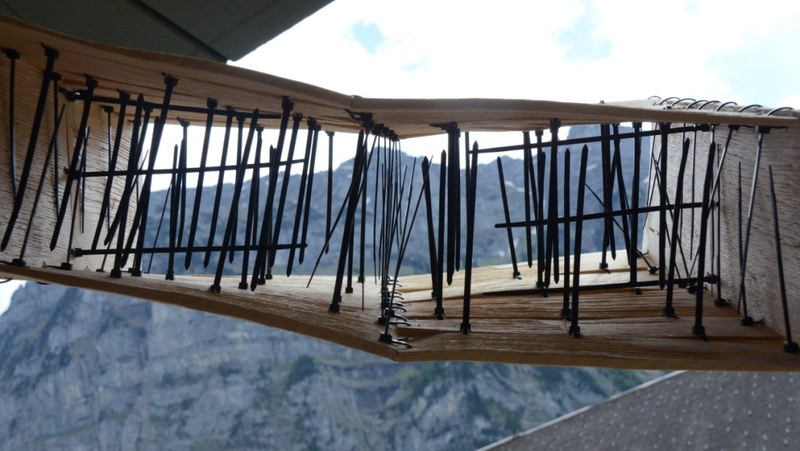 Franziska Stiegholzer: Installationsdetail