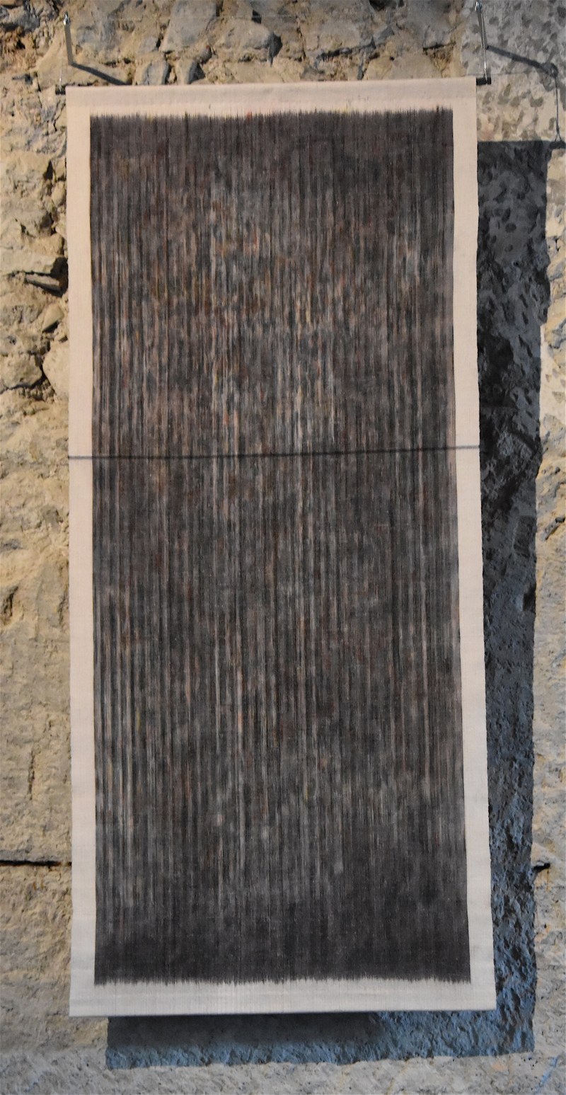 Jun Tomita: Silk Tapestry, Kasuri No. 36-2-1