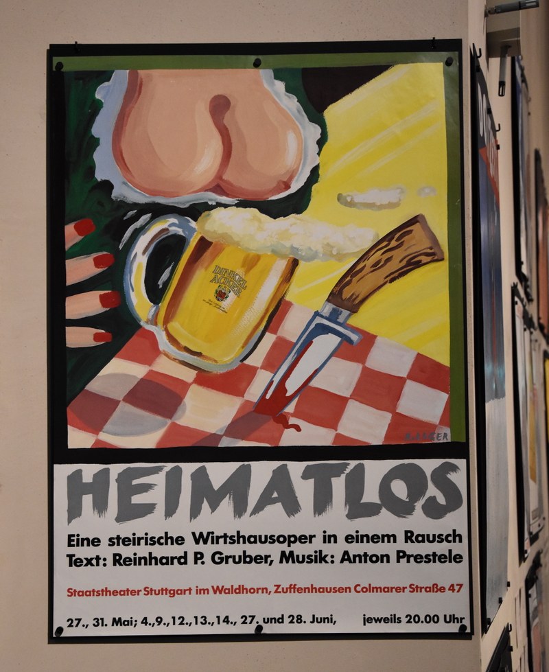 Reinhold Luger: Heimatlos, Staatstheater Stuttgart, 1987 (Fotos: Karlheinz Pichler)