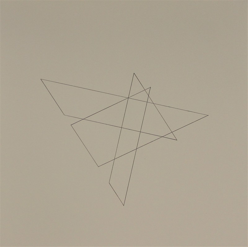 Ilse Aberer, Out of Frame, Bleistift auf Büttenpapier