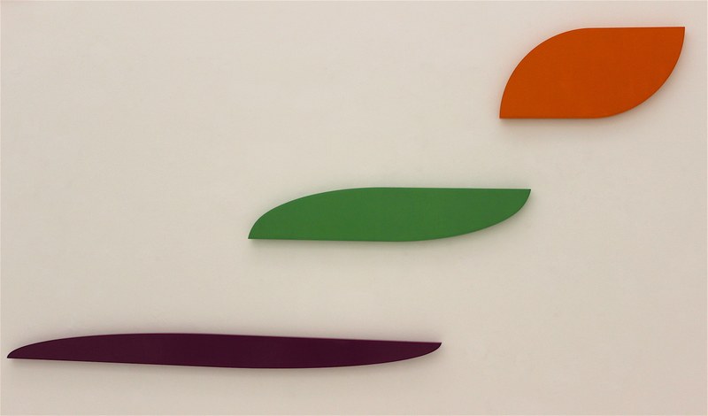 Ilse Aberer, Stretched, 3-teilig, Acryl auf Birkenschichtholz