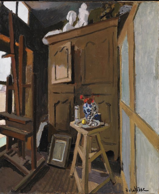 Henri Matisse: Interieur d'atelier, 1903-04, © ProLitteris