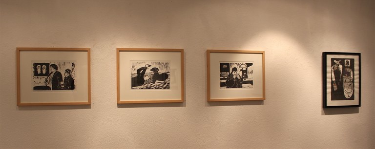 May-Britt Nyberg Chromy: Blick in die Ausstellung