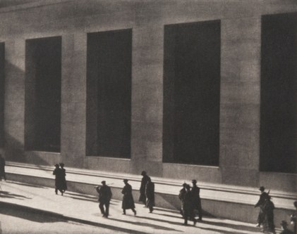 Paul Strand, Wall Street, New York, 1915, Pladindruck, Philadelphia Musem of Art, The Paul Strand Retrospective Collection