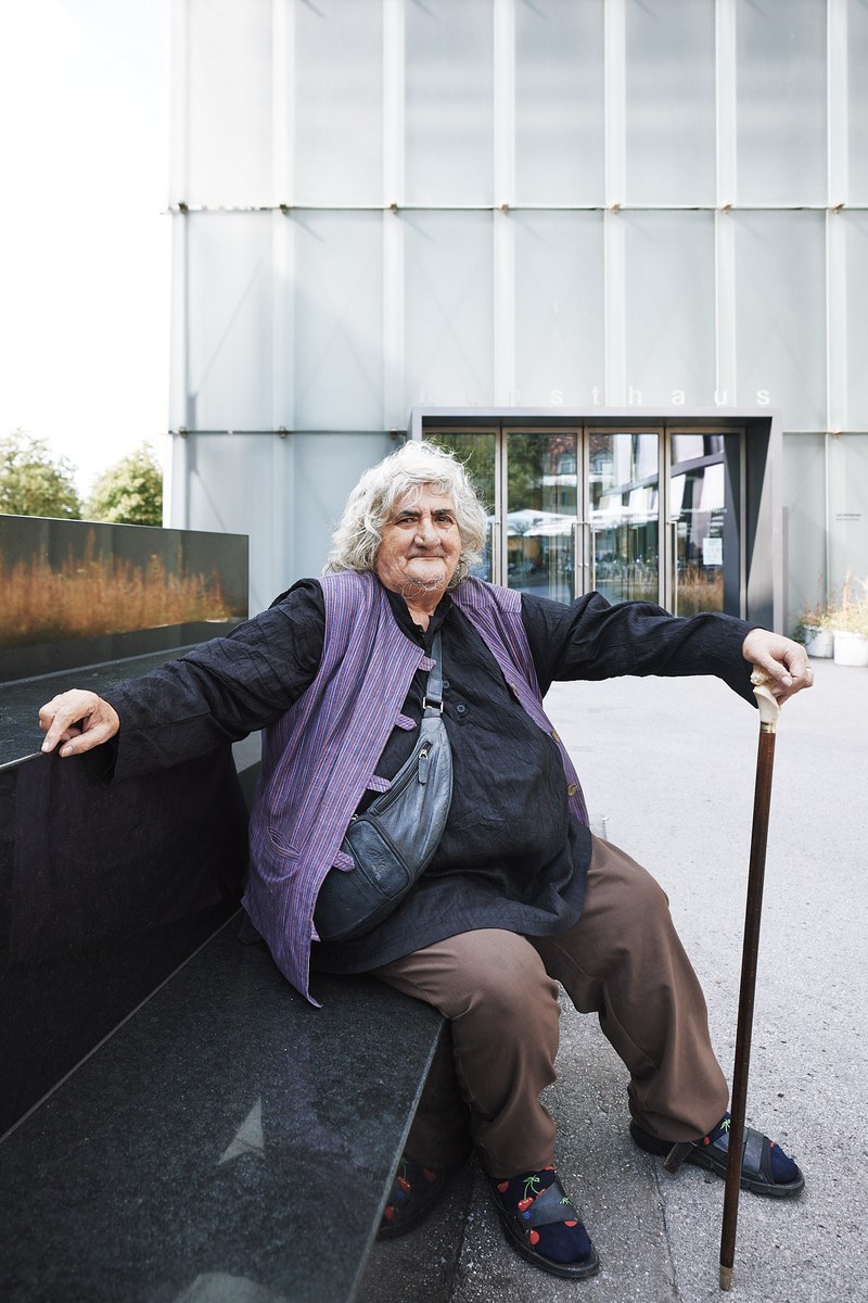 Künstlerin Anna Boghiguian ist Überraschungsgast bei "KUB on Board" © A. Lamprecht