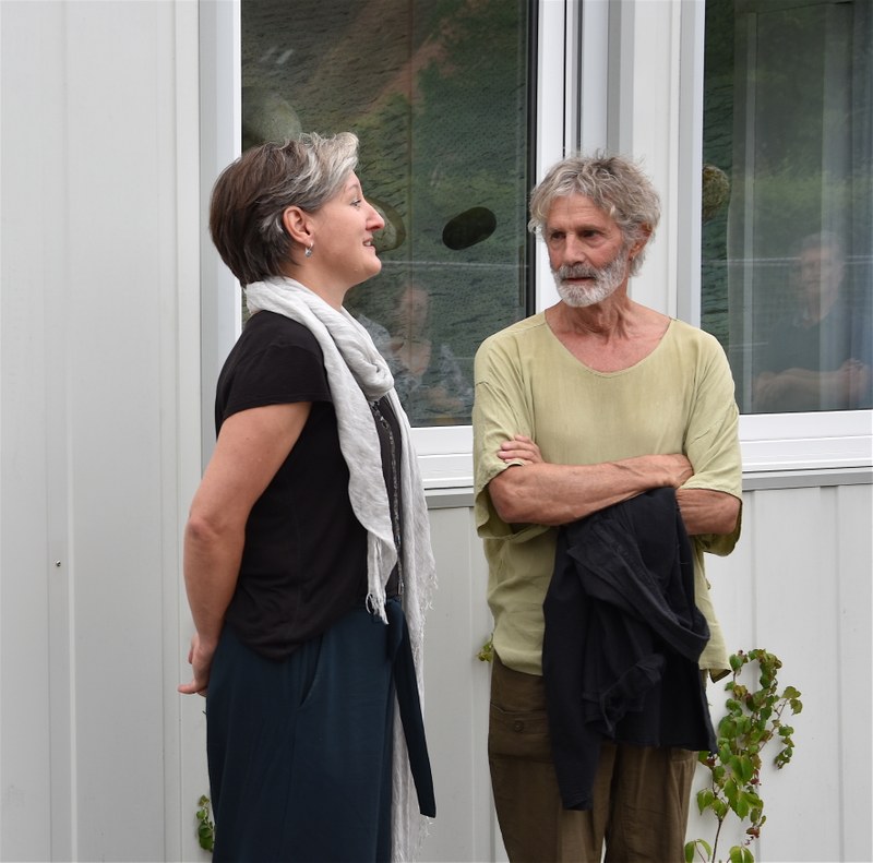 Mirjam Steinbock im Gespräch mit Hannes Ludescher