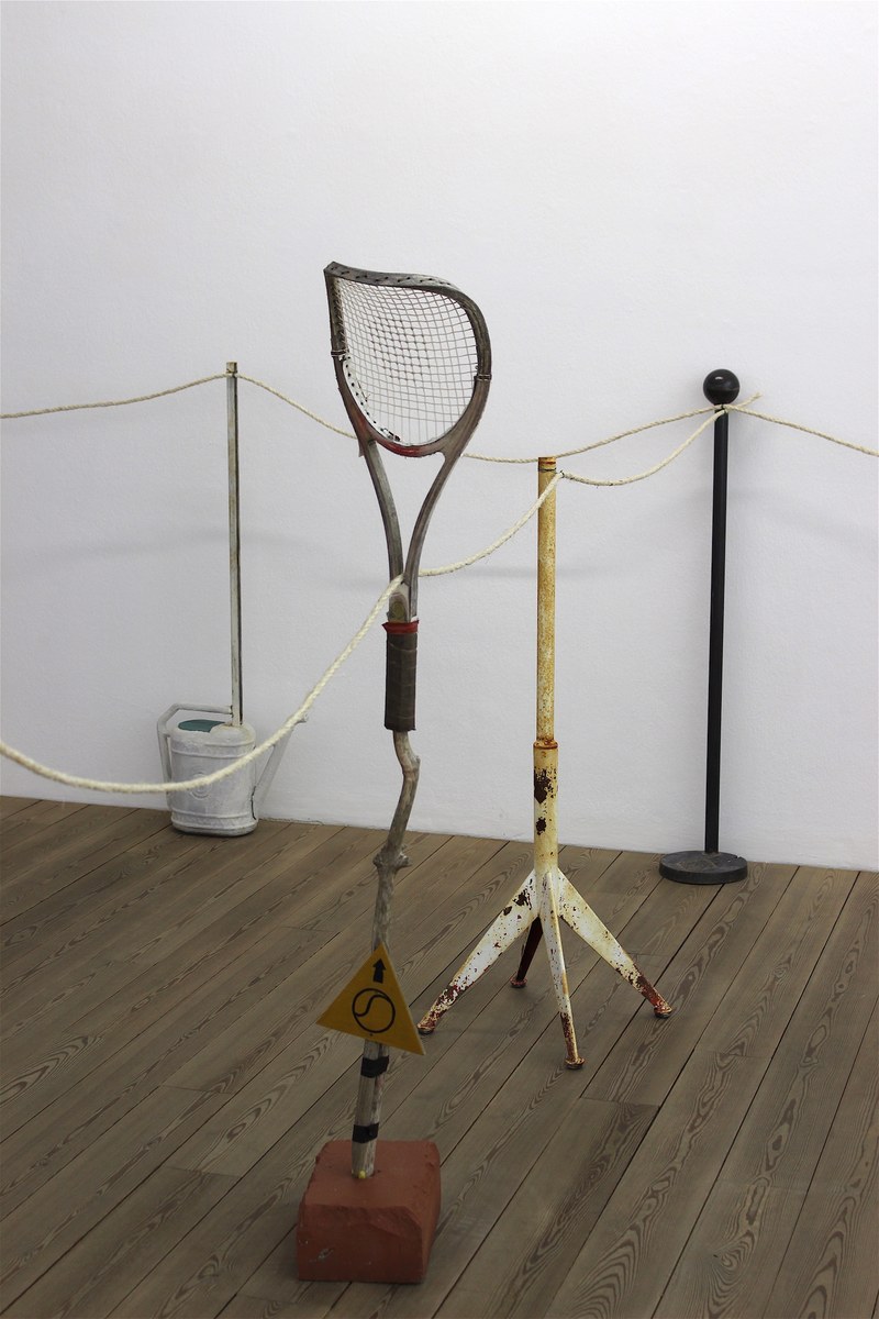 Lorenzo Scotto di Luzio: Spartifila, 2017, versch. Materialien, Installationsdetail