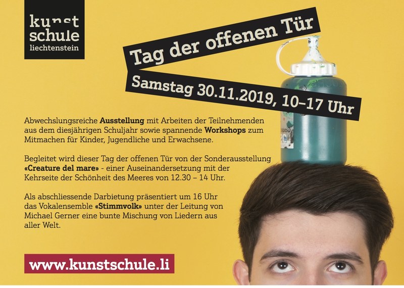 Am Tag der offenen Türe wird auch die Sonderausstellung "Creature del mare" gezeigt