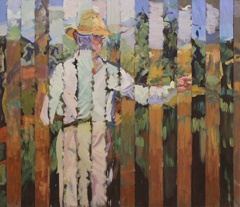 Heinz Greissing: "Ich in der Landschaft"