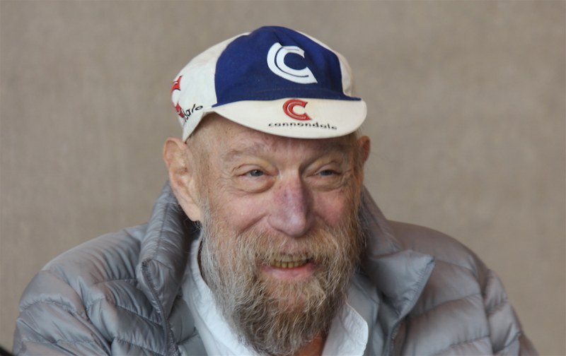 Der Altmeister der Konzeptkunst: Lawrence Weiner (Fotos: Karlheinz Pichler)