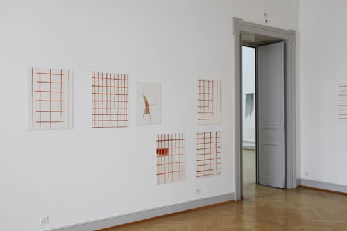Silvia Bächli: Rotes Zimmer (2011-2012)