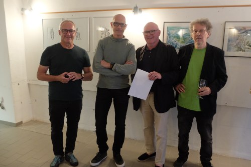 Georg Vith, Thomas Häusle, Roland Jörg, Benny Gleeson, © Georg Vith