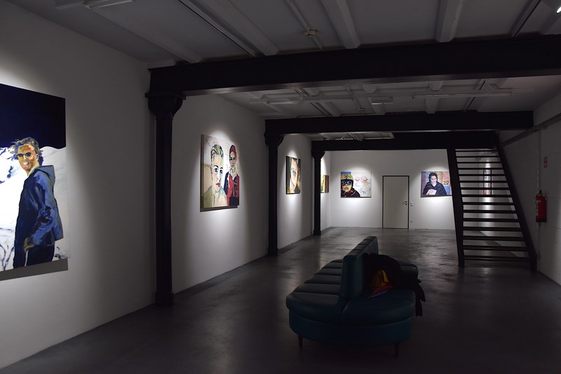 Sigrid Hutter: Blick in die Ausstellung (© Karlheinz Pichler)