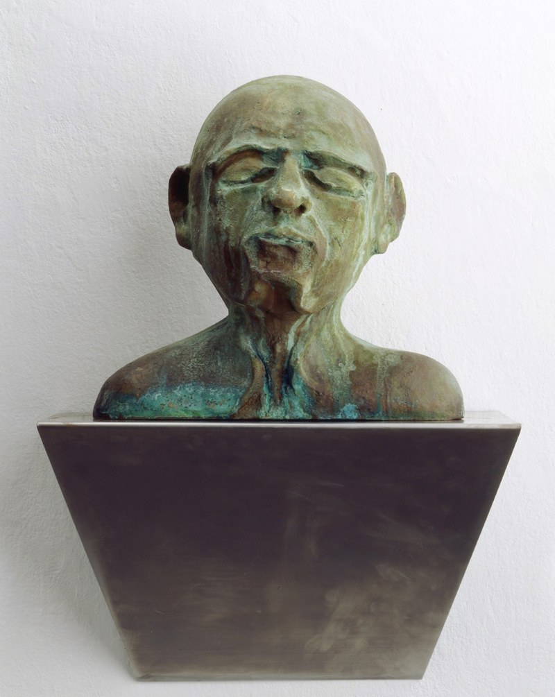 Thomas Schütte: Wichte, 2006 Bronze, Stahl, 70 x 50 x 33 cm (Foto: Nic Tenwiggenhorn. Courtesy of the artist © Thomas Schütte | Bildrechte, Wien, 2018)