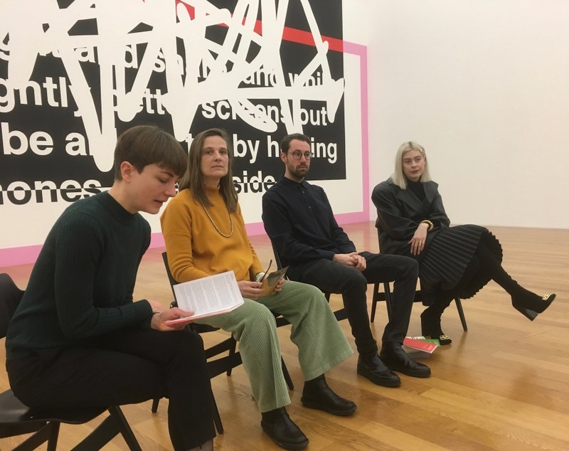 Franziska Hilbe, Christiane Meyer-Stoll, Fabian Flückiger, Nora Turato (v.l.n.r.)