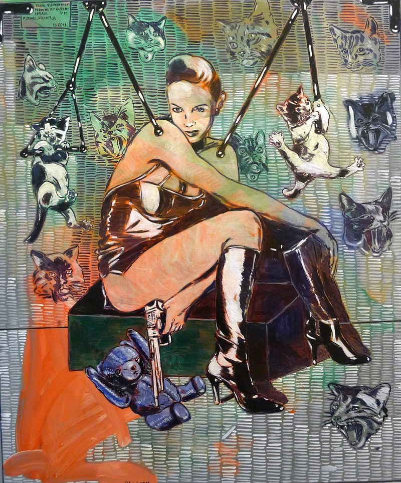 "Teddys Blinddarmentfernung mit Katzenapplaus", 2011